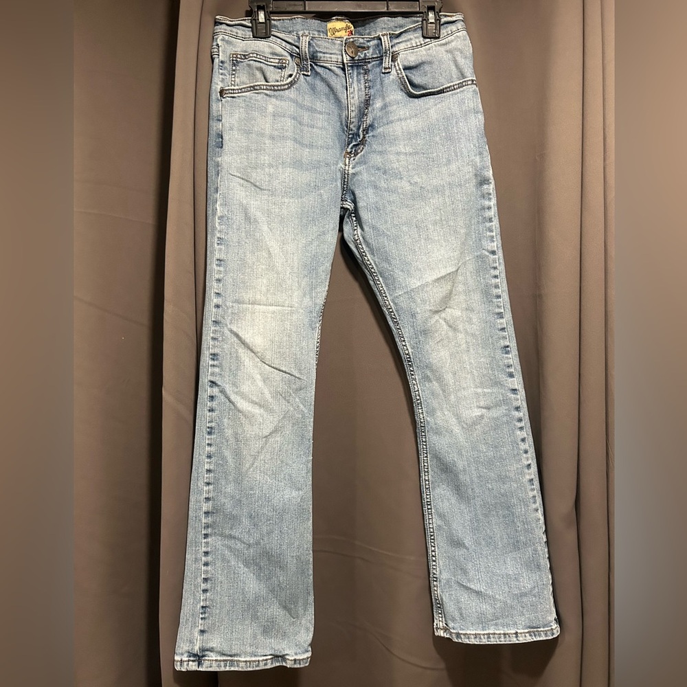 Wrangler Light Blue Straight Jeans